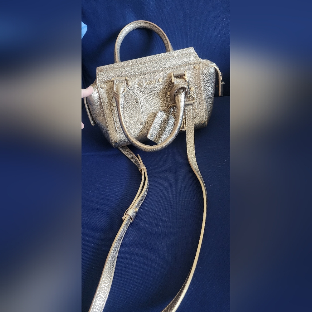 Hugo Boss Gold Textured‎ Handbag